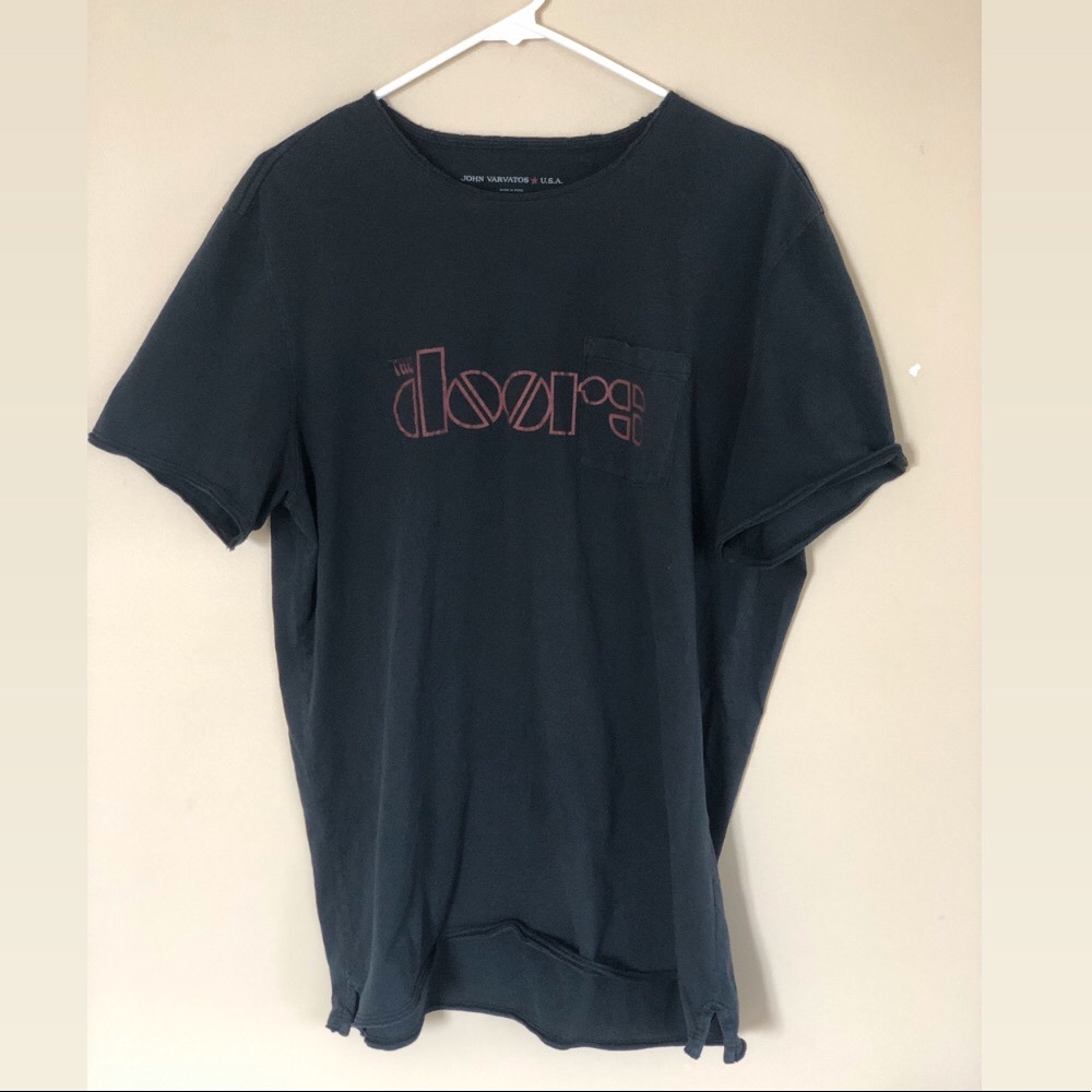 John Varvatos ‘The Doors’ Black T-Shirt